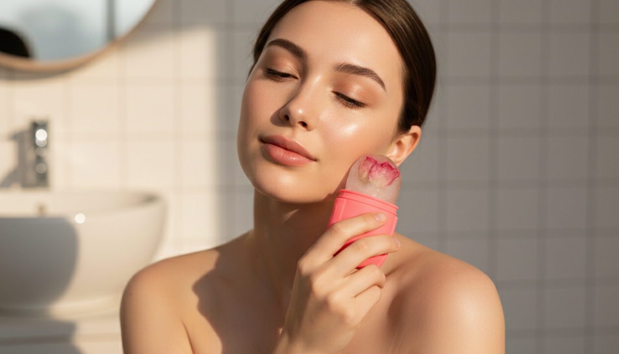 Silicone Ice Face Roller | De-Puff & Glow