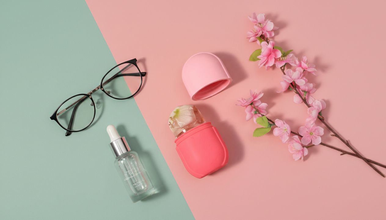 Silicone Ice Face Roller | De-Puff & Glow